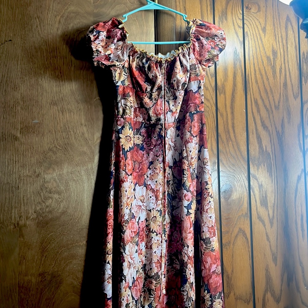 Beautiful flowers dress